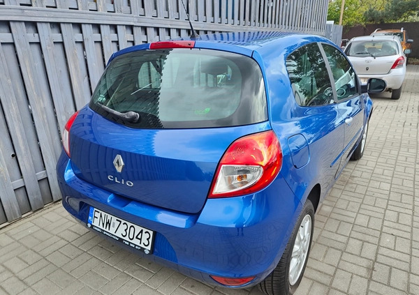 Renault Clio cena 14800 przebieg: 126552, rok produkcji 2010 z Bełżyce małe 301